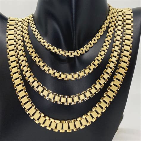 cheap rolex chain|14k gold rolex chain.